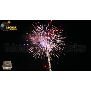Professional Quality Explosives Flammes  100 Shots Cake Fireworks For Celebration