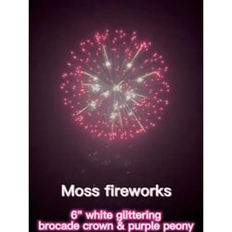 hot-selling 2023 most trendy factory price 6 inch pyro display shell fireworks flare missile feyyerverk