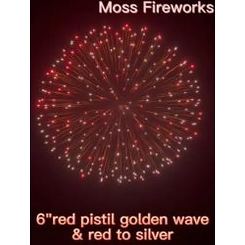 hot-selling 2023 most trendy factory price 6 inch pyro display shell fireworks flare missile feyyerverk