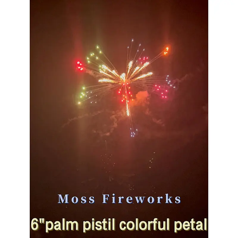 hot-selling 2023 most trendy factory price 6 inch pyro display shell fireworks flare missile feyyerverk