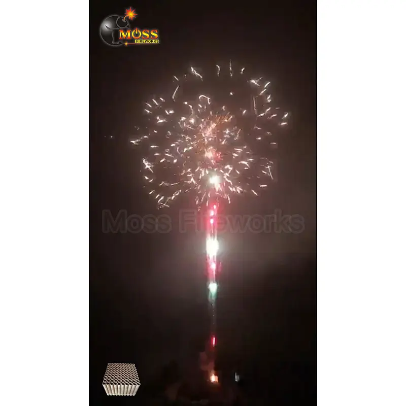Liuyang Moss Fireworks Feudartifice Feuerwerk vuurwerk Aerial Terp Slurper 1.2 Inch 100 shots Cake Fireworks