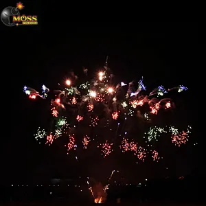 1.2 Inch 195 Shots Fireworks Cake Chinese New Year Firecracker Firework Pyrotechnics Festival