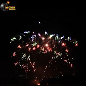 1.2 Inch 195 Shots Fireworks Cake Chinese New Year Firecracker Firework Pyrotechnics Festival