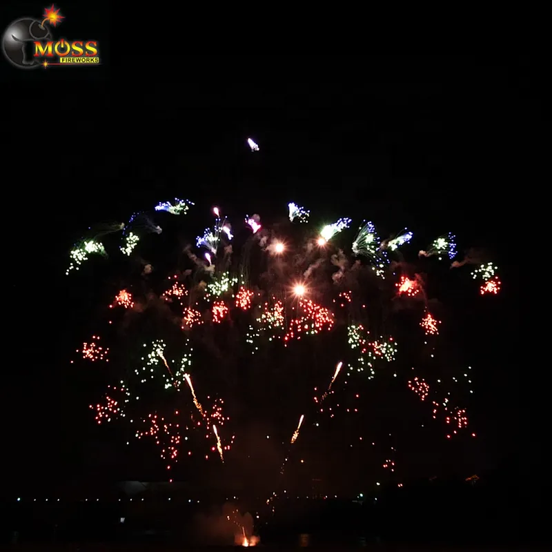 1.2 Inch 195 Shots Fireworks Cake Chinese New Year Firecracker Firework Pyrotechnics Festival