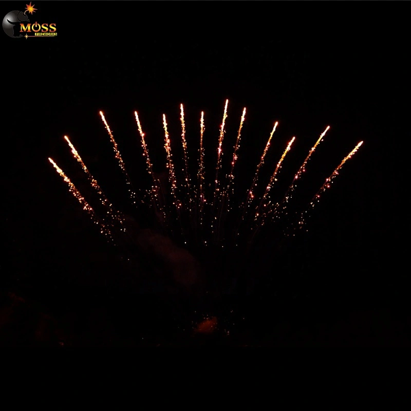 1.2 Inch 13 Shots Mines Fireworks Firecrackers New Year Sky Shot Single Row Special Effect Fireworks