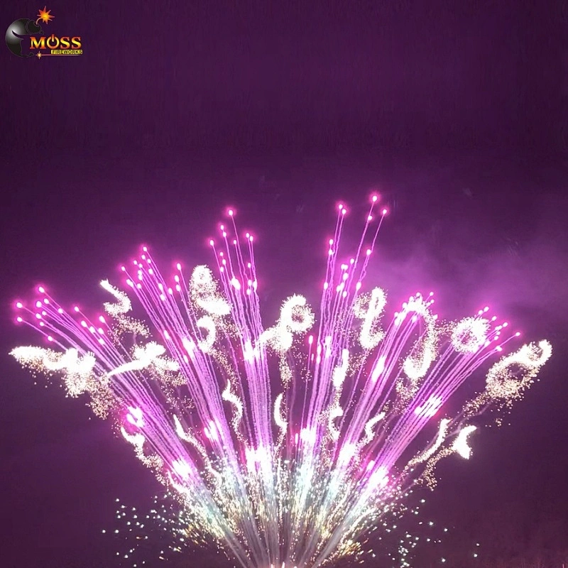1.2 Inch 130 Shots Fire Crackers Fireworks Cake New Year Celebration Firework Pyrotechnics