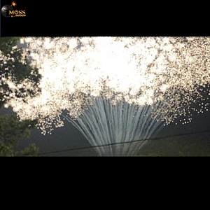 100 Shots Cake Fireworks Fan Cake Sky Shot Display Fireworks Firecrackers New Year Pyrotechnics