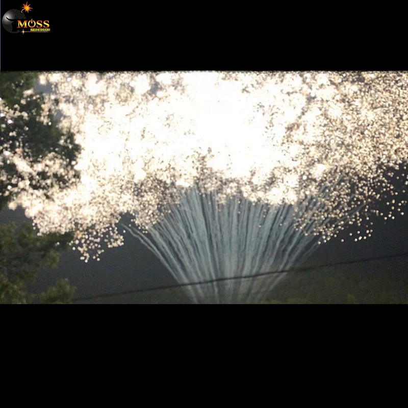 100 Shots Cake Fireworks Fan Cake Sky Shot Display Fireworks Firecrackers New Year Pyrotechnics