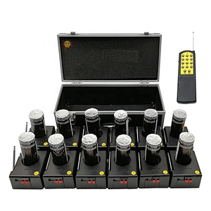 12 Pcs Receiver Cold Fountain Stage  Firing System Fireworks for Indoor Wedding