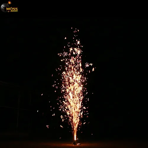 6M 60s Cold Fountain Fireworks New Year Wedding Firecrackers Golden Pyro Fireworks