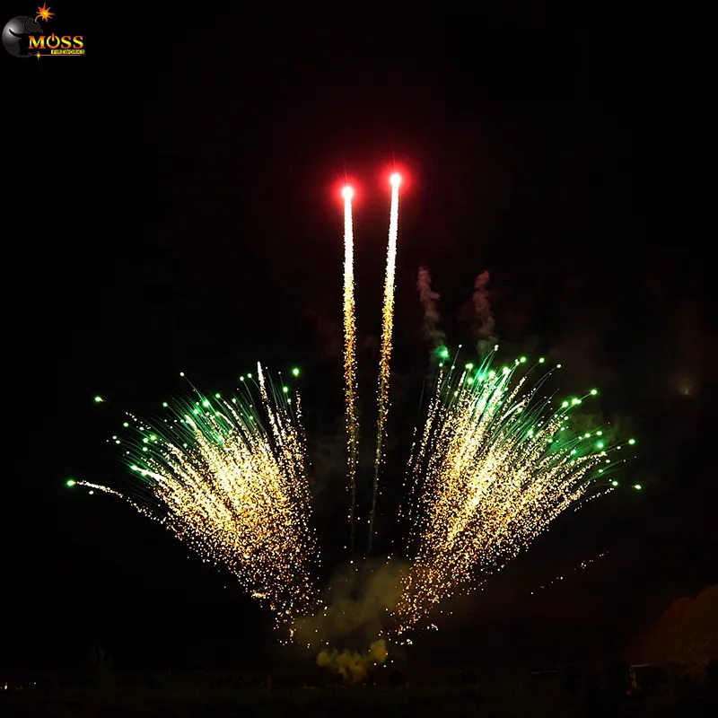 1.2 Inch 12 Shots Firework Mines Pyrotechnics New Year Chinese Firecrackers Sky Shot Fireworks