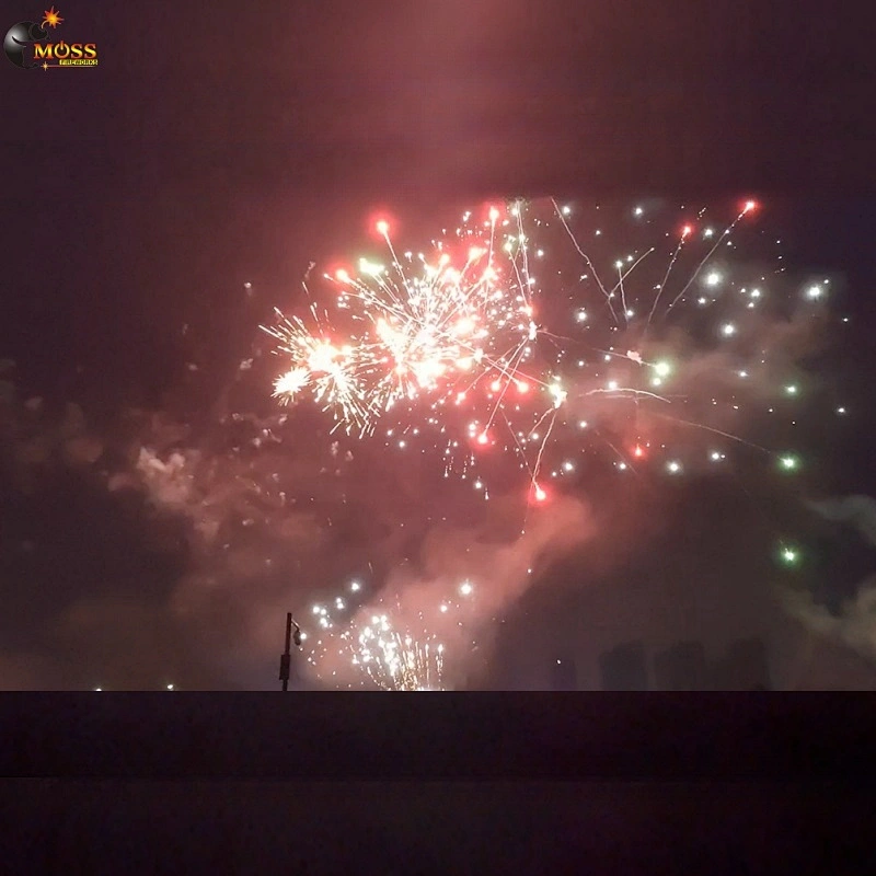 100 Shots Fireworks Cake Firework Sky Shot New Year Celebration Fire Crackers Pyrotechnics