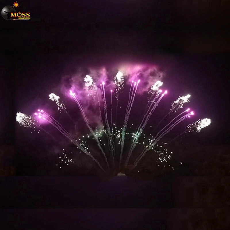 13 Shots Fireworks Mines Display Fan Shape Fireworks Firecrackers Pyrotechnics