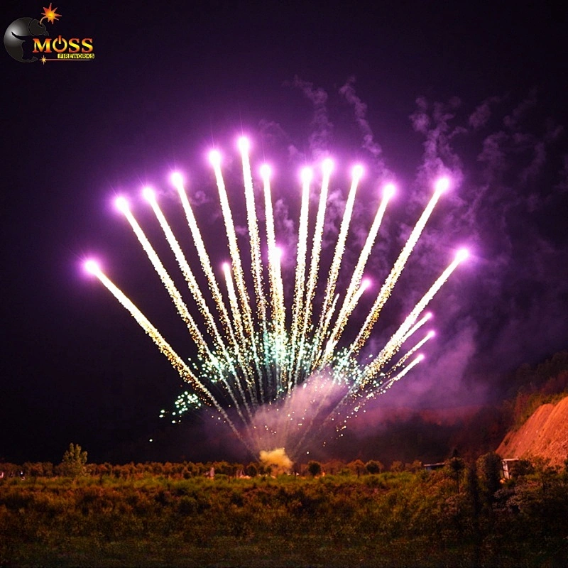 1.2 Inch 13 Shots Mines Firework Firecrackers Single Row Fireworks New Year Sky Shot Pyrotechnics Fireworks