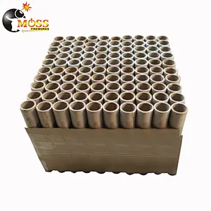 100 Shots Salute Cake Fireworks Sky Shot Firecrackers Display Pyro Fireworks