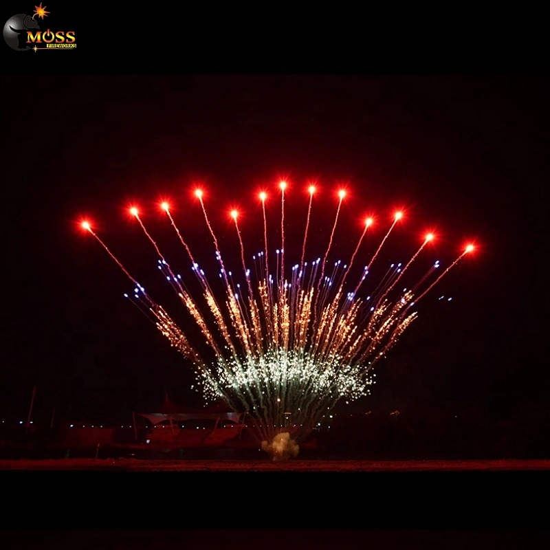 Fireworks Cake Firework Cake Firecracker Pyrotechnics Chinese 1.2 Inch Paper Tube 100 Cartons Moss Fireworks Wonderful Effects