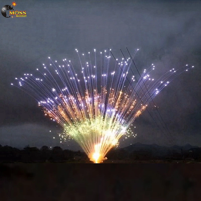 Sky Shot Christmas Pyrotechnics New Year Firecrackers 130 Shots Cake Fireworks Display Cake Fireworks