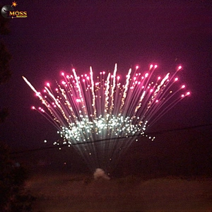 100 Shots Cake Fireworks Fan Cake Sky Shot Display Fireworks Firecrackers New Year Pyrotechnics