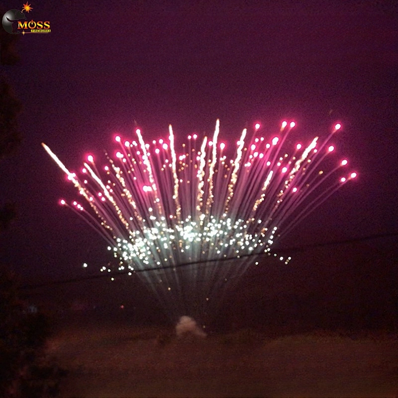 100 Shots Cake Fireworks Fan Cake Sky Shot Display Fireworks Firecrackers New Year Pyrotechnics