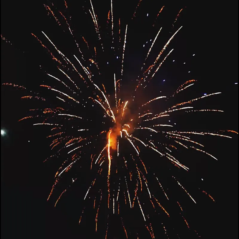 1.2-inch 100 Shots Two-pointer Pyrotechnics Christmas Wedding FireWorks Cake Fireworks