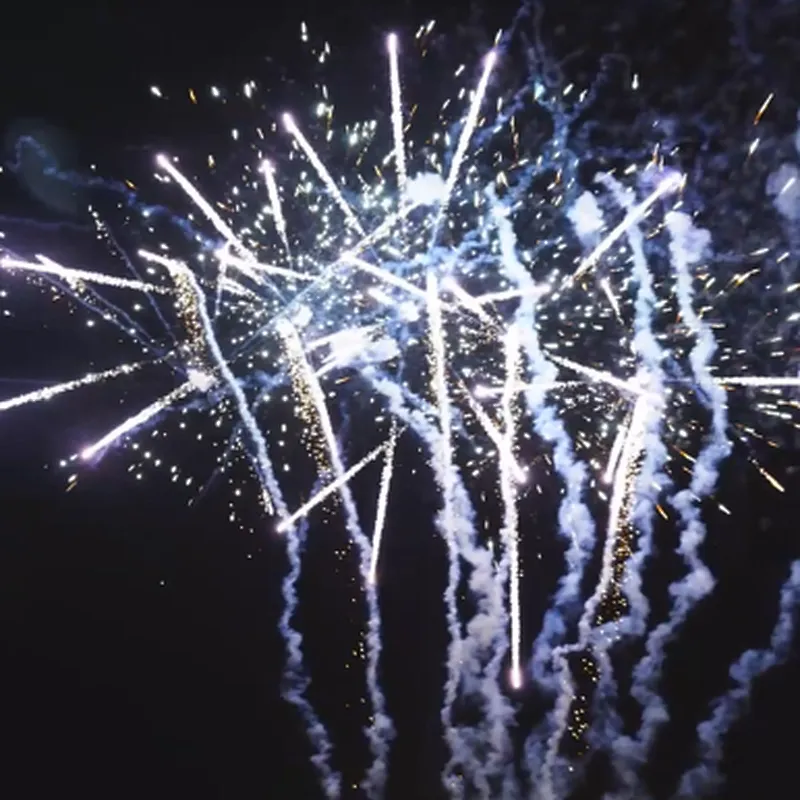 1.2 Inch 80 Shots Xin Brand Silver Ball Cake Fireworks Firecrackers