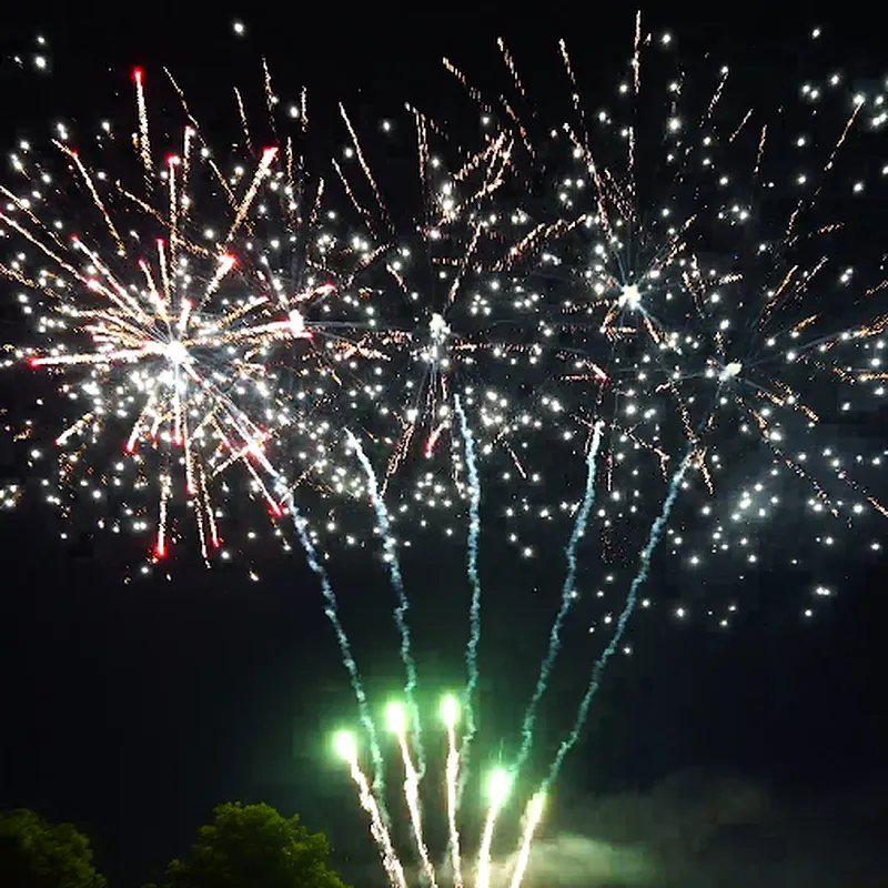 1.2 Inch 50 Shots Xin Brand Flame Dance Cake Fireworks