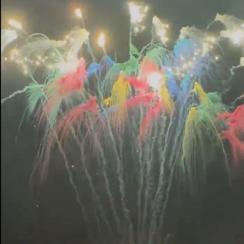 Wholesale Christmas Celebration Fire Crackers 1.2 Inch 80 Shots of Colorful Cloud Cake Fireworks