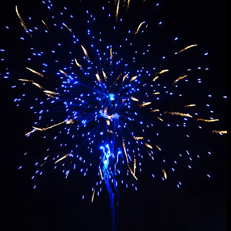 1.2 Inch 128 Shots of Sea and Sky Cake Fireworks Display Cake Fireworks Firecrackers