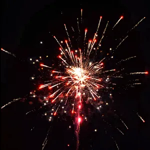 Wholesale SMixed Tube 258 Milan Night (orange Packaging) Cake Fireworks Display Fire Crackers