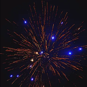 1.2-inch 100 Shots Two-pointer Pyrotechnics Christmas Wedding FireWorks Cake Fireworks