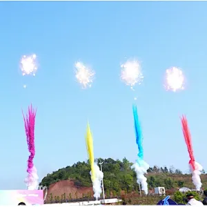 Wholesale 150 Shots Color Smoke Fireworks with White Flash and Multi-Color Smoke Tails for Daytime Celebration