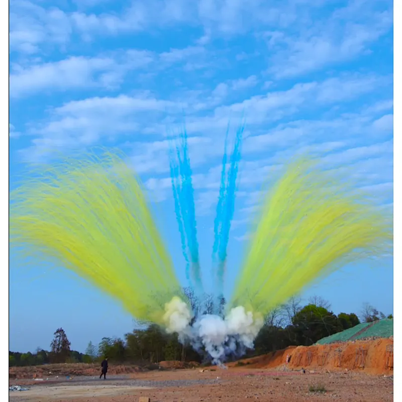 Wholesale Sky Shot Fireworks Firecrackers Colorful Smoke Fireworks 126 Shots