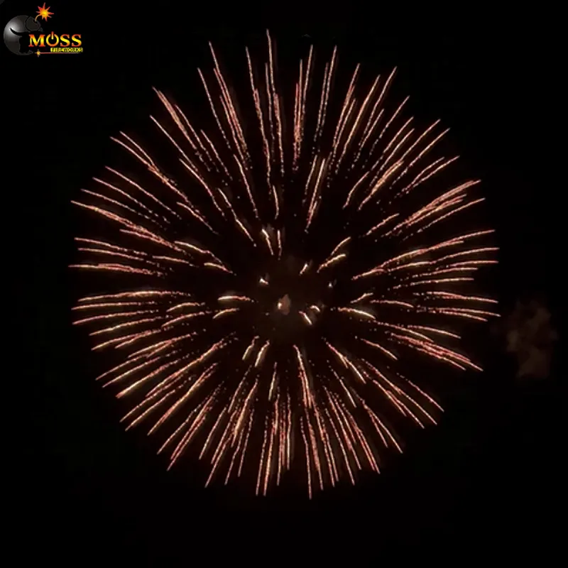 Wholesale Salute Shells Brocade Crown Fireworks 5 Inch Display Shell Fireworks