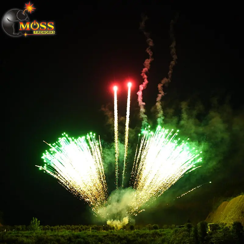 Einreihiges Feuerwerk Feux d'artifice a une rangee 1.2