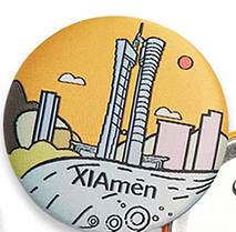 button pin badges