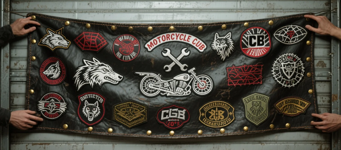Custom Biker Patches