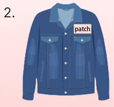 Rubber Patch for Clothing