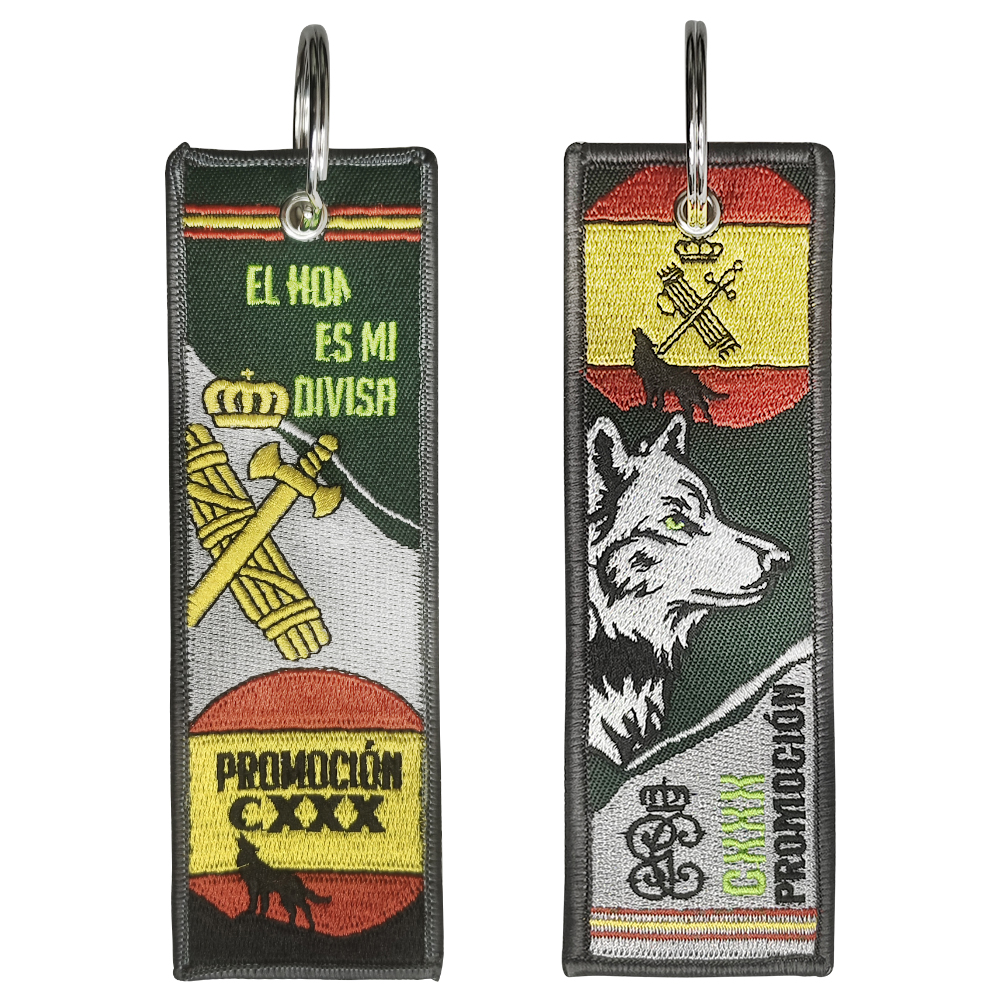 Embroidered Keychain