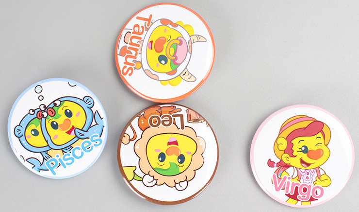 Embroidery Tinplate Pin