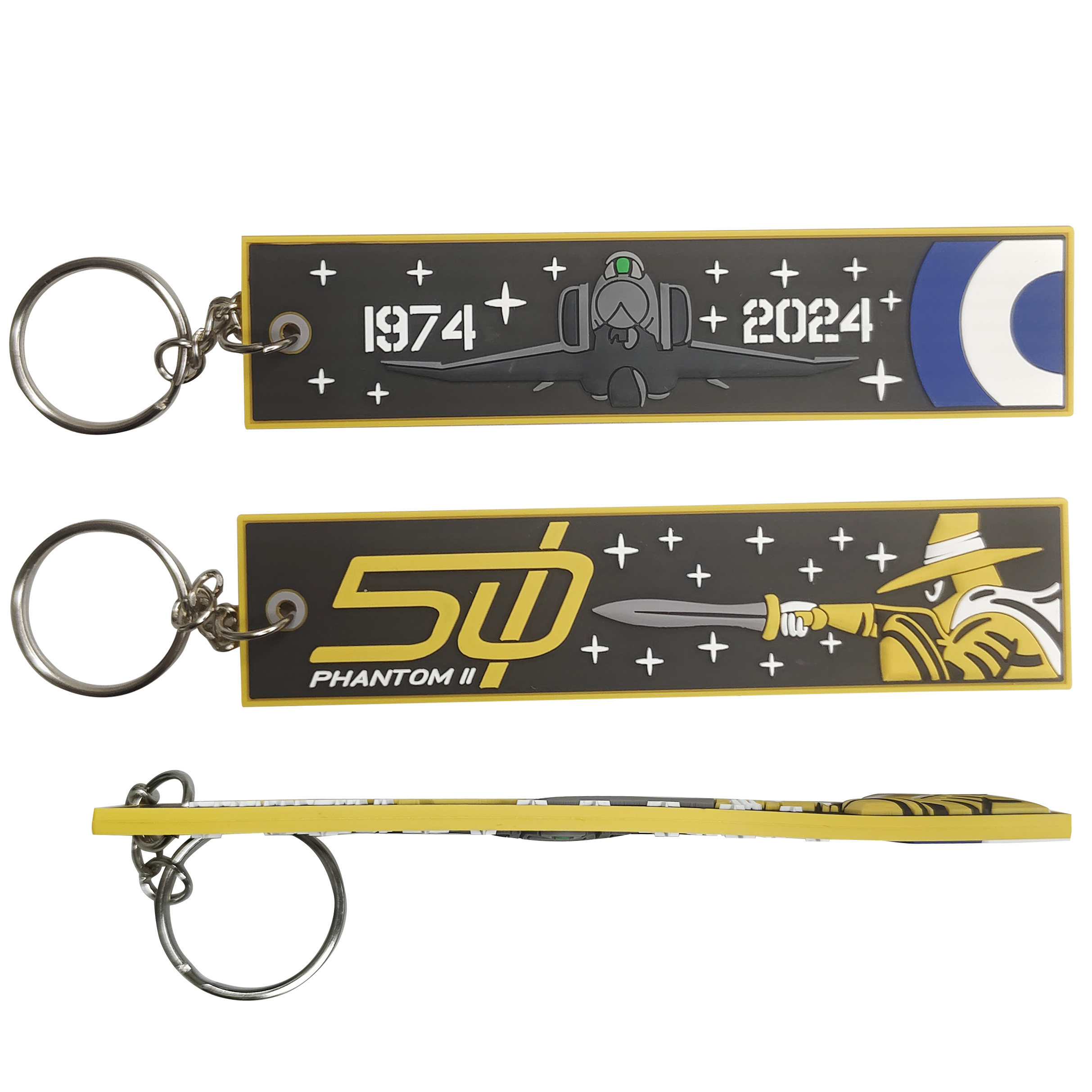 Rubber Keychain