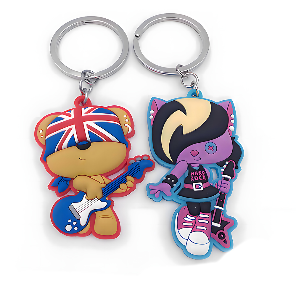Rubber Keychain
