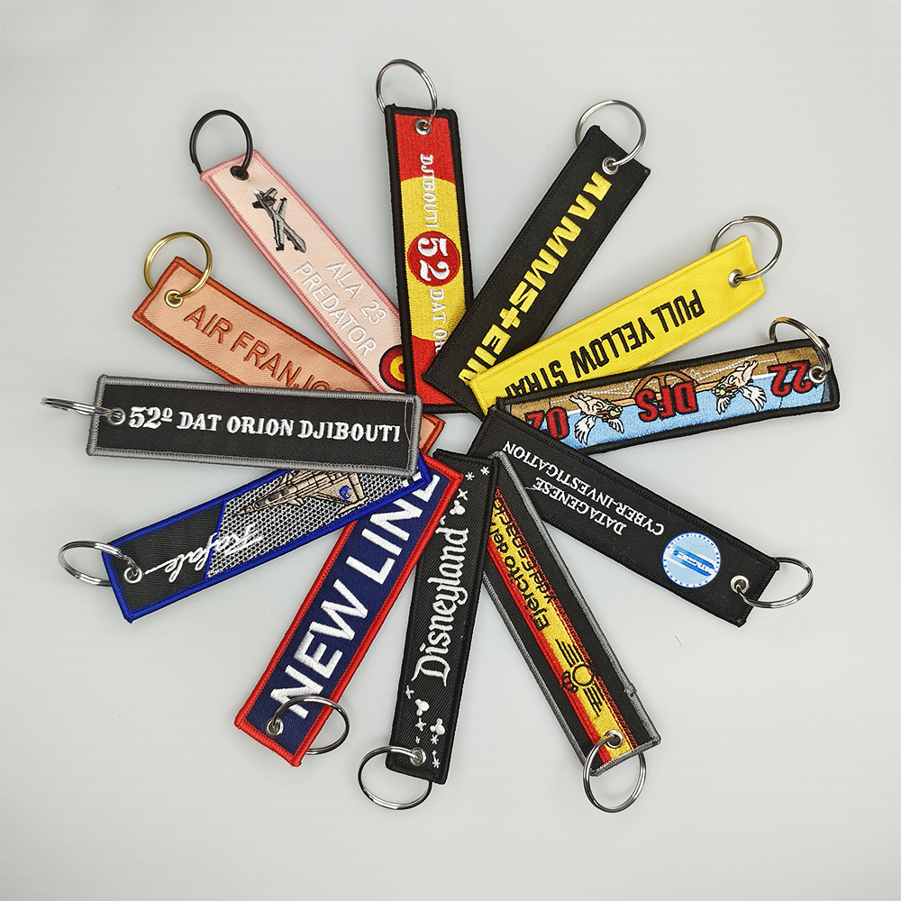 Embroidered Keychain