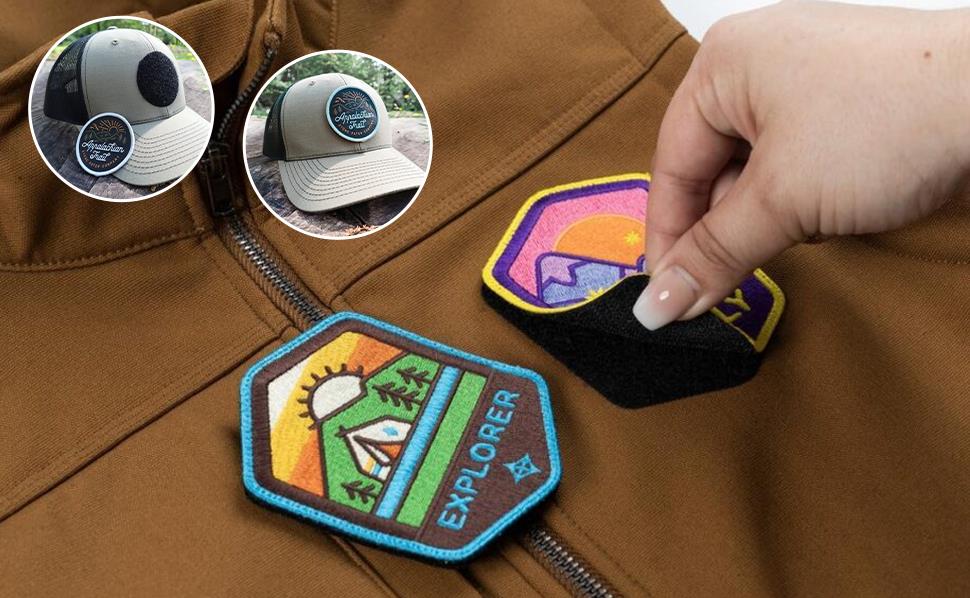 Hook & Loop embroidery Patches