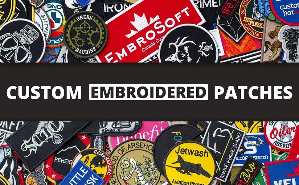custom embroidered patches