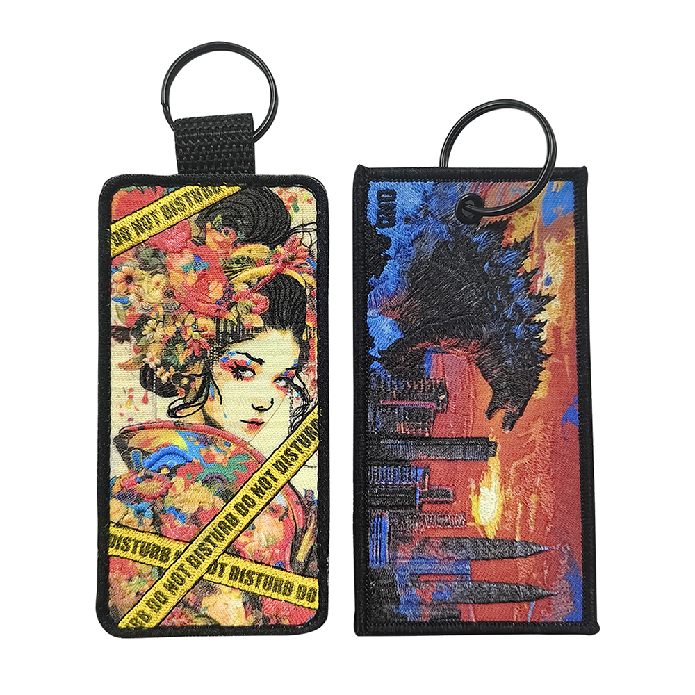 Embroidered Keychains
