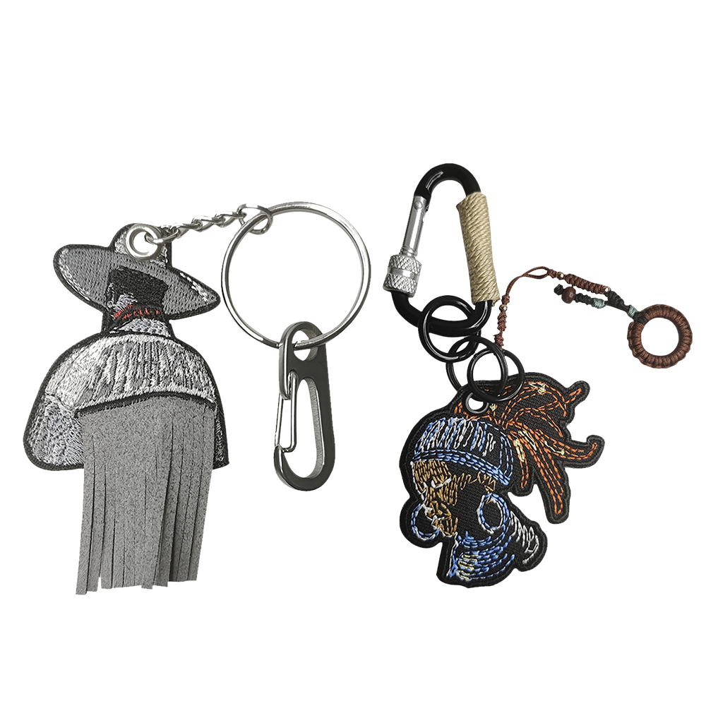 Embroidered Keychains