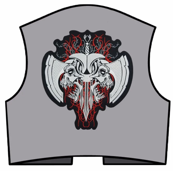 Custom Biker Patches