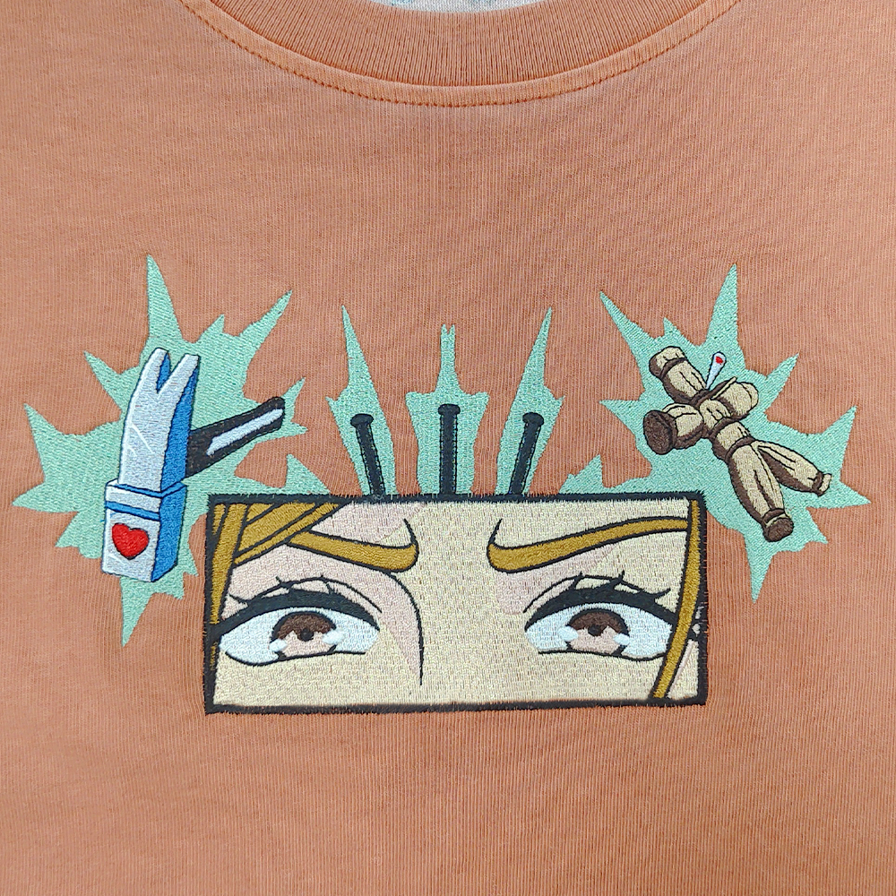 embroidered logo t-shirts