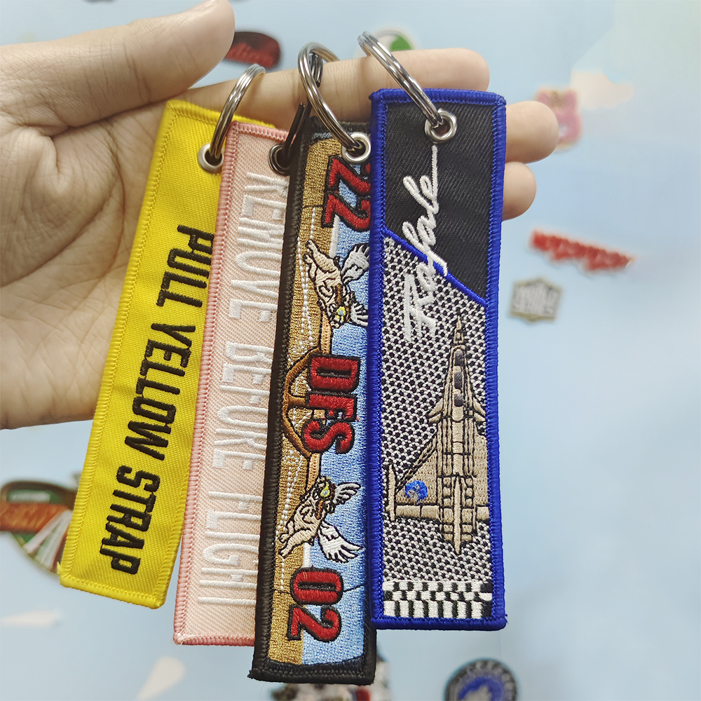 Embroidered Keychain