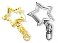 custom logo acrylic keychain